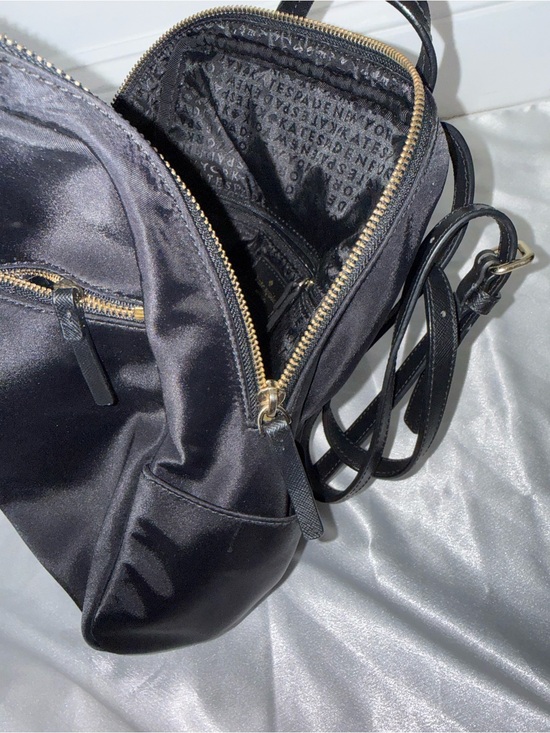 kate spade Black Nylon Everyday Backpack with Gold Hardware